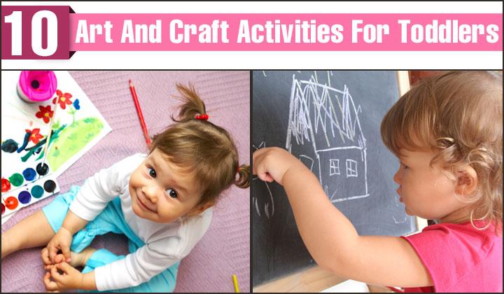 Toddler Arts and Crafts Activities