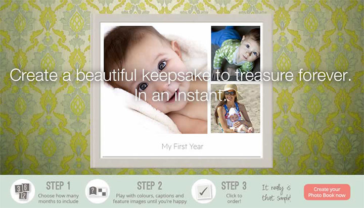 Baby Photo Albums - Create A Baby Book - MILK Books