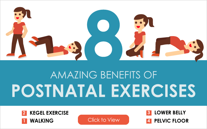 7 Amazing Benefits Of Postnatal Exercises After Delivery