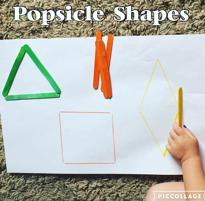 LEARNING SHAPES AT HOME Playful shapes activities your toddlers and  preschoolers will love while at home! - Teaching 2 and 3 Year Olds -  Activities for Toddlers and Preschoolers