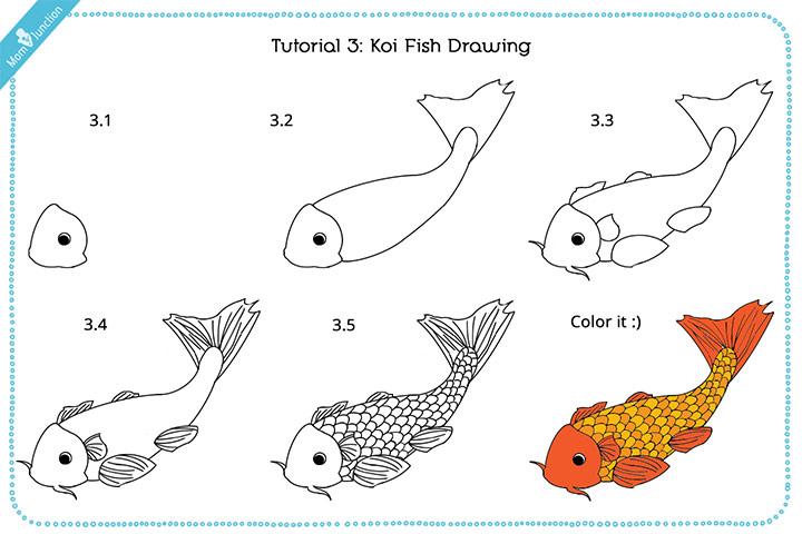 HOW TO DRAW A FISH (step by step)