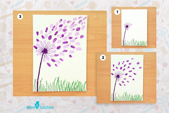 EASY FINGER PAINTING IDEAS / FINGERPRINT IDEAS 