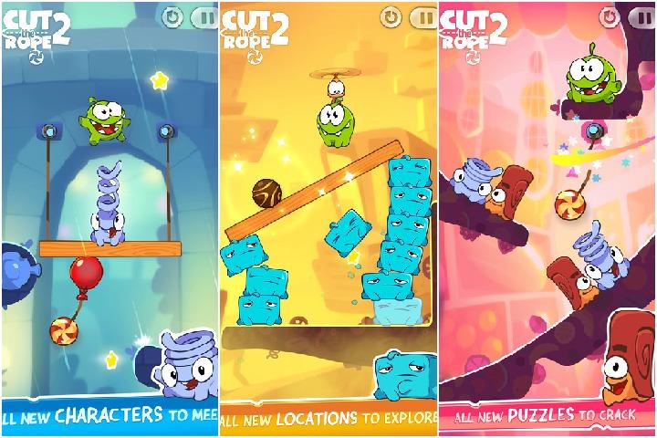 Cut the Rope: Experiments HD IPA Cracked for iOS Free Download