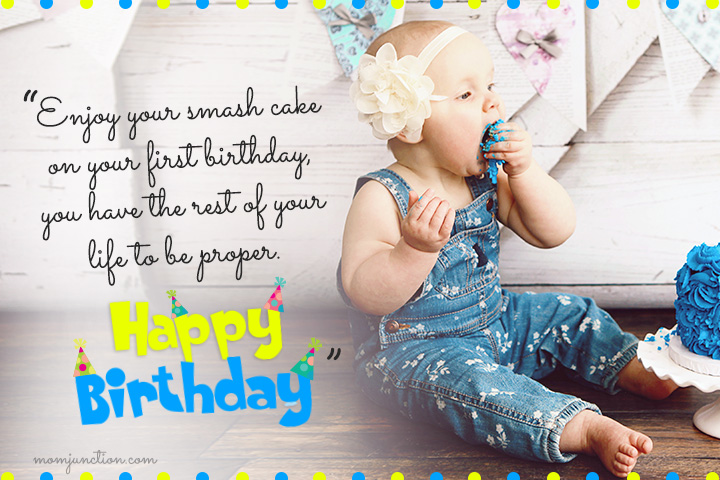 106 Wonderful 1st Birthday Wishes For Baby Girl And Boy