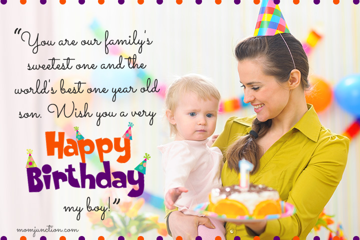 106 Wonderful 1st Birthday Wishes For Baby Girl And Boy