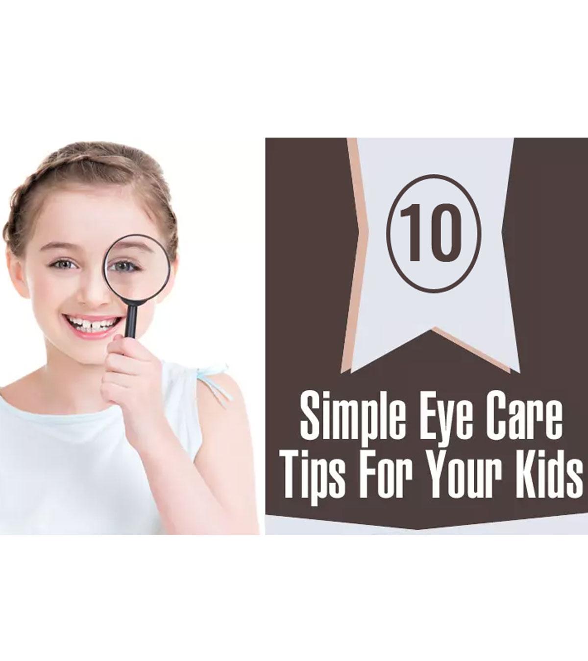 Eye Care Tips For Kids