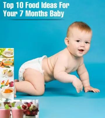 7-Month-Old Baby's Food: Solids, Food Chart And Recipes