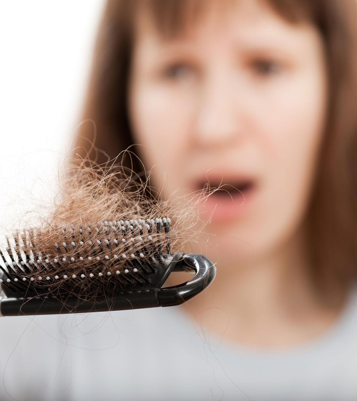 Women worry about their hair fall