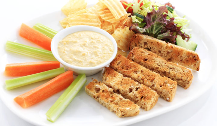 Cheese and carrot fingers with bread recipes for kids
