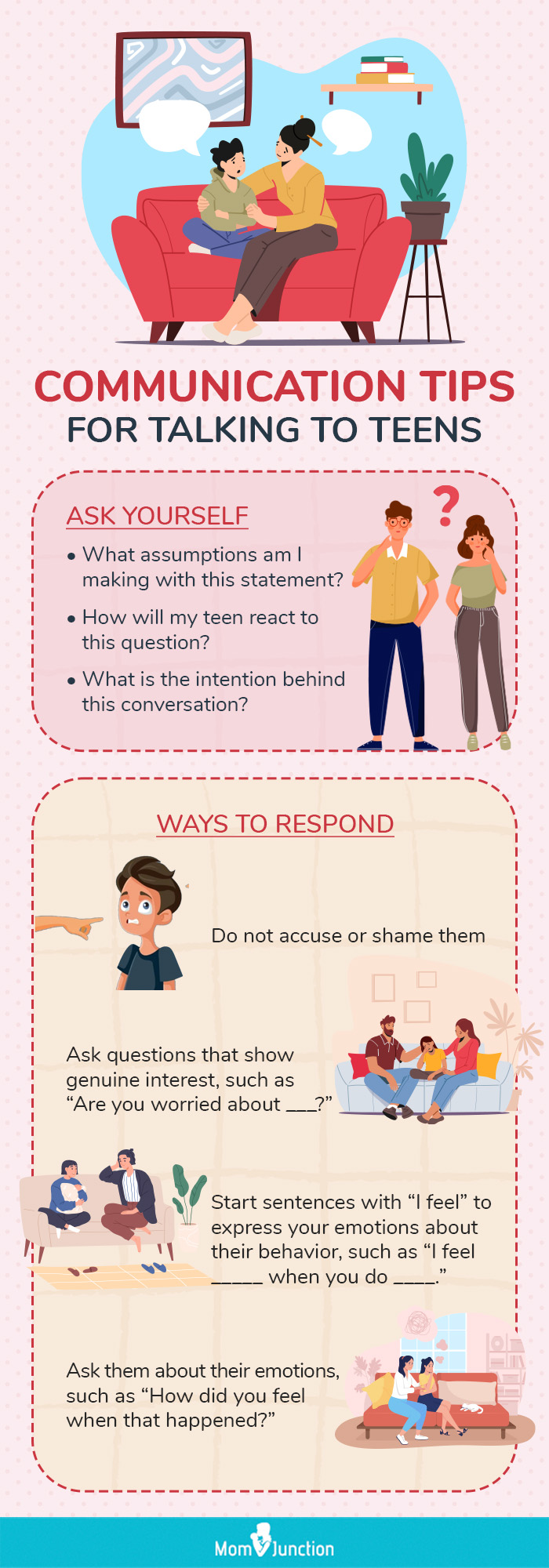communication tips for talking to teens (infographic)