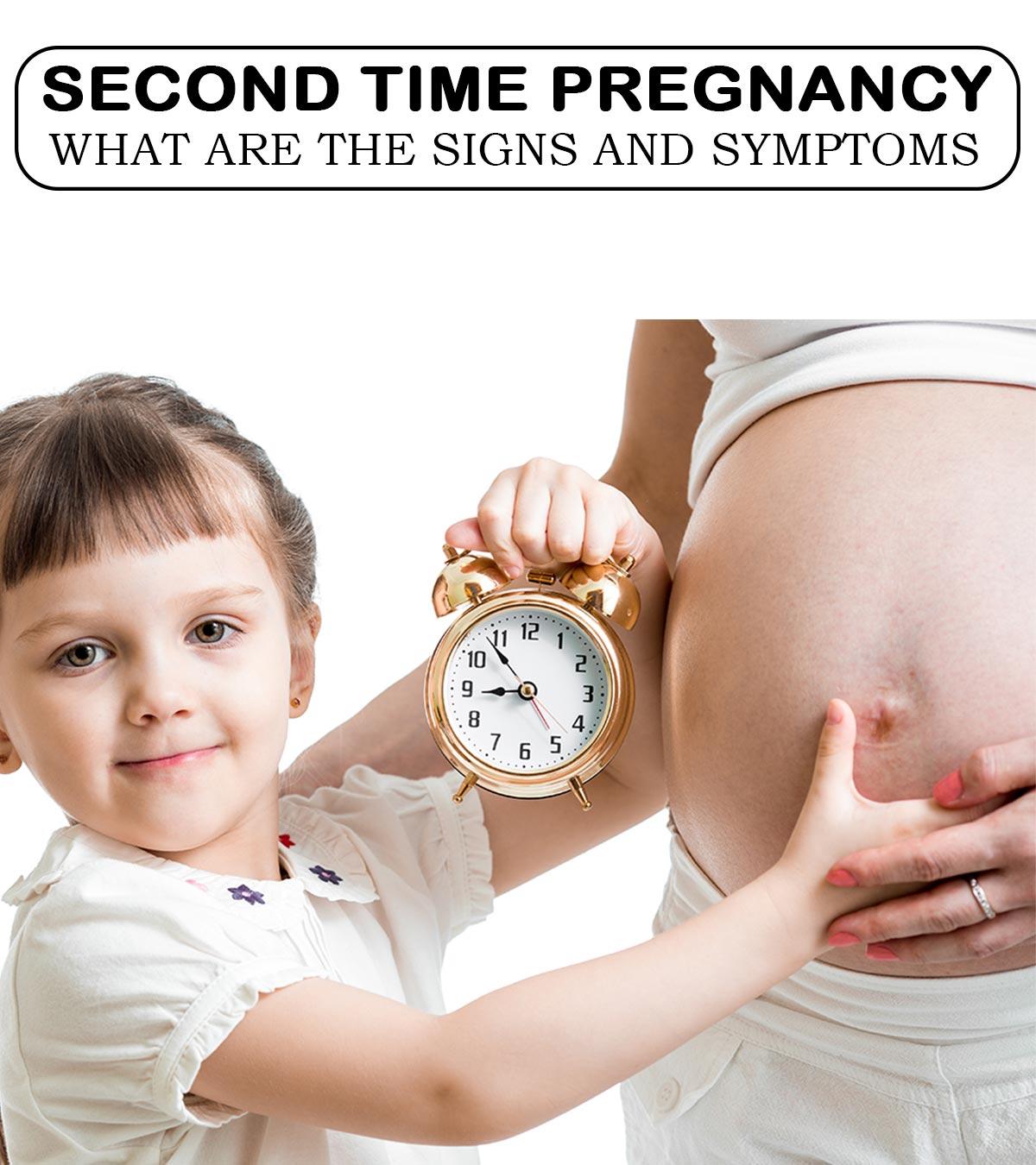 A Pregnant Woman With A Visible Baby Bump