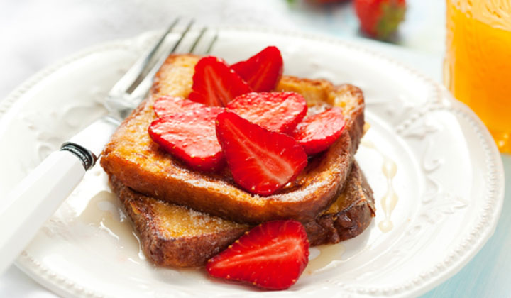 Sweet french toast in bread recipes for kids