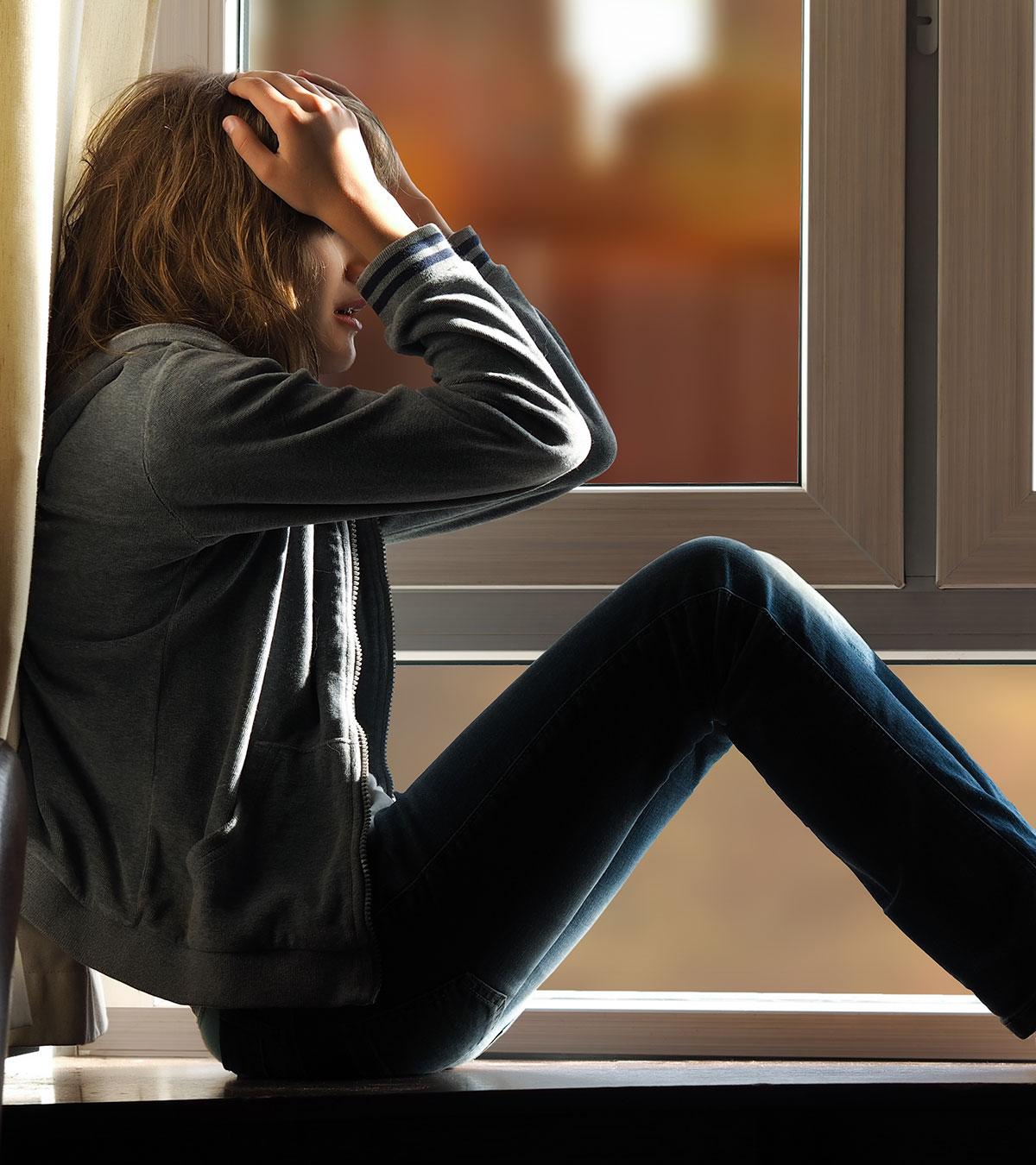A Teen Suffering From Stress