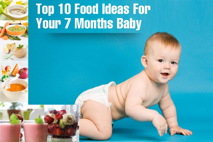 7-Month-Old Baby's Food: Solids, Food Chart And Recipes
