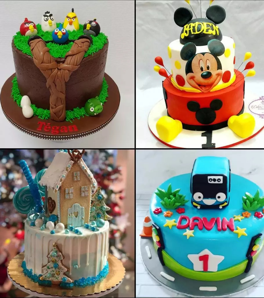 20 Creative Ideas for 1st Birthday Cakes for Baby Boys  Girls