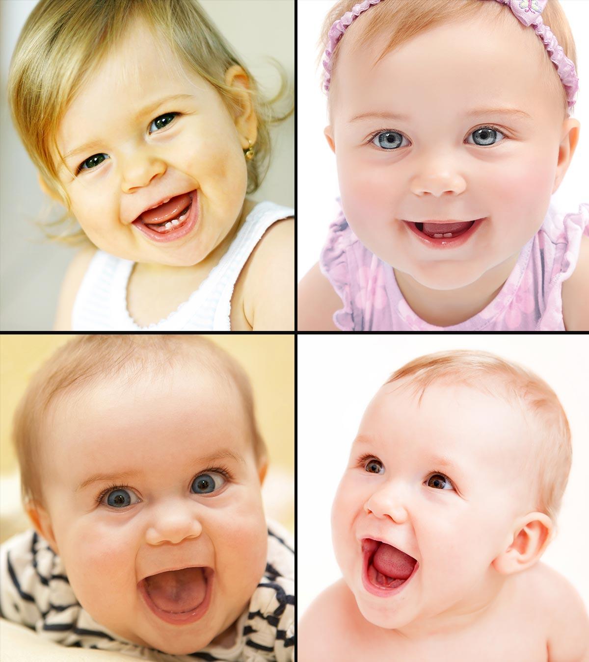 Smiling baby pictures