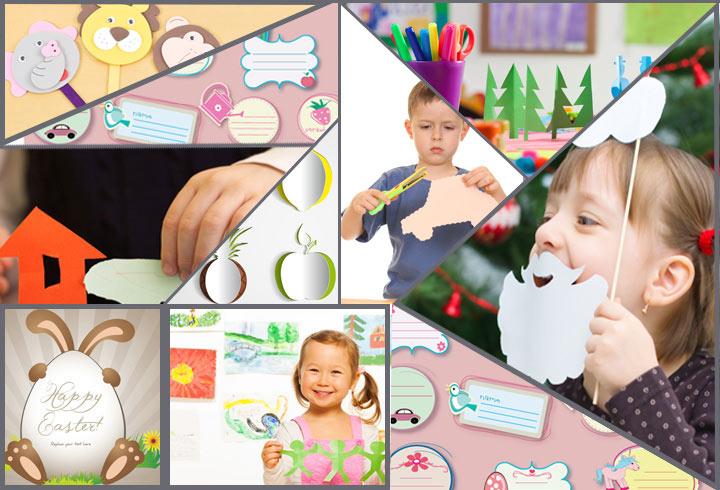 10 Simple Paper Cutting Art And Craft Ideas For Kids Cutting And Craft Ideas Images
