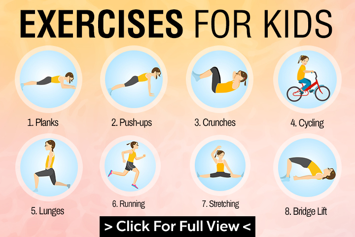 15 Simple Exercises For Kids To Do At Home