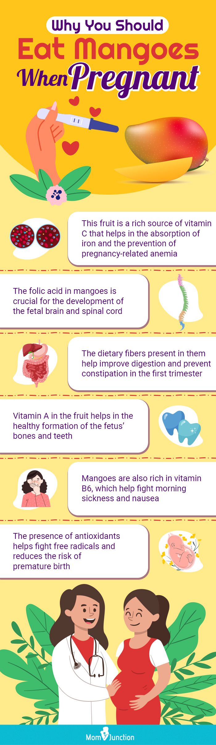 why you should eat mangoes when pregnant (infographic)