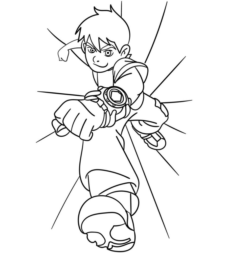 Ben 10 para colorir (Ben 10 colouring page)