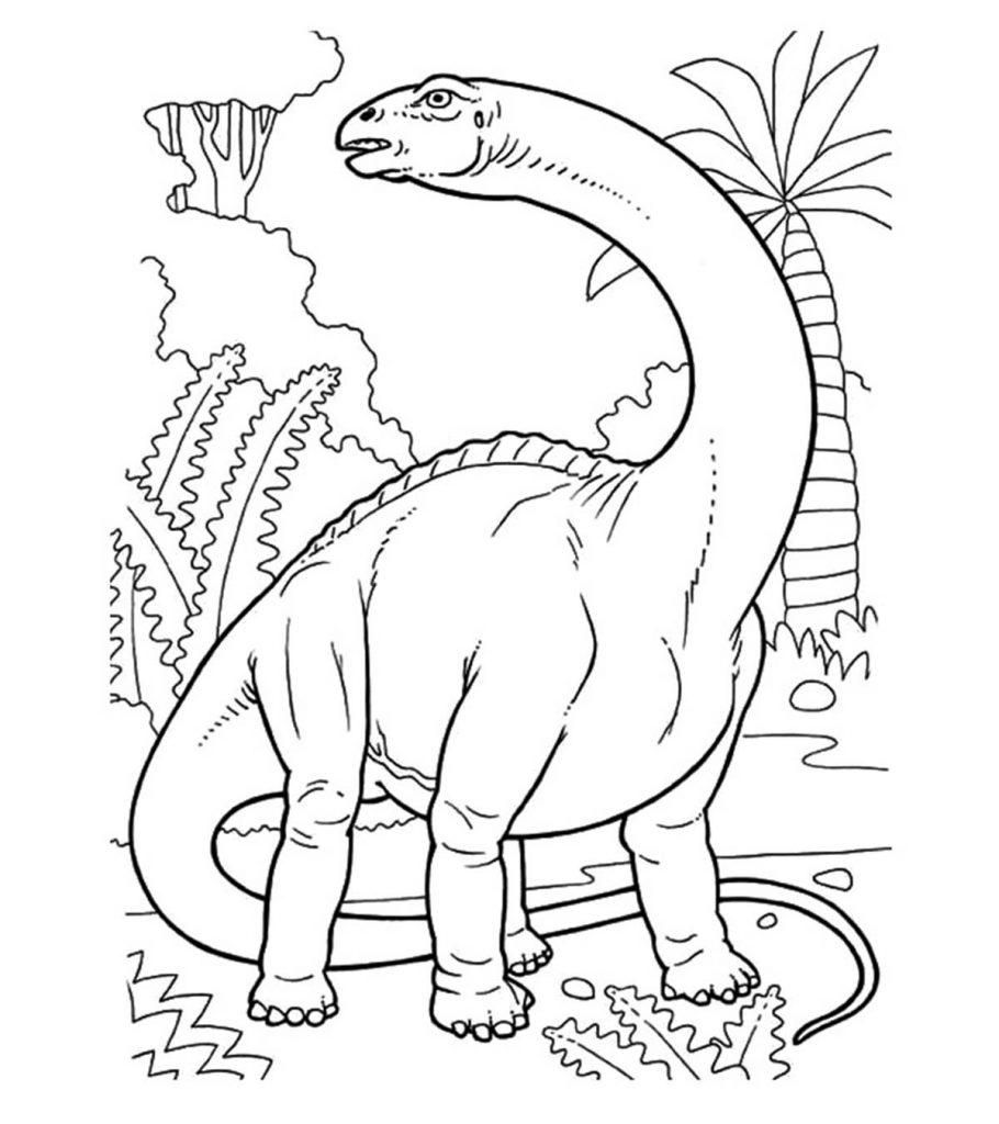 dinosaurs coloring pages to print out