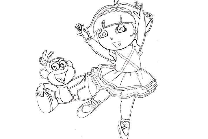 75 Top Dora Ballet Coloring Pages Images 75 Top Dora Ballet Coloring Pages Images