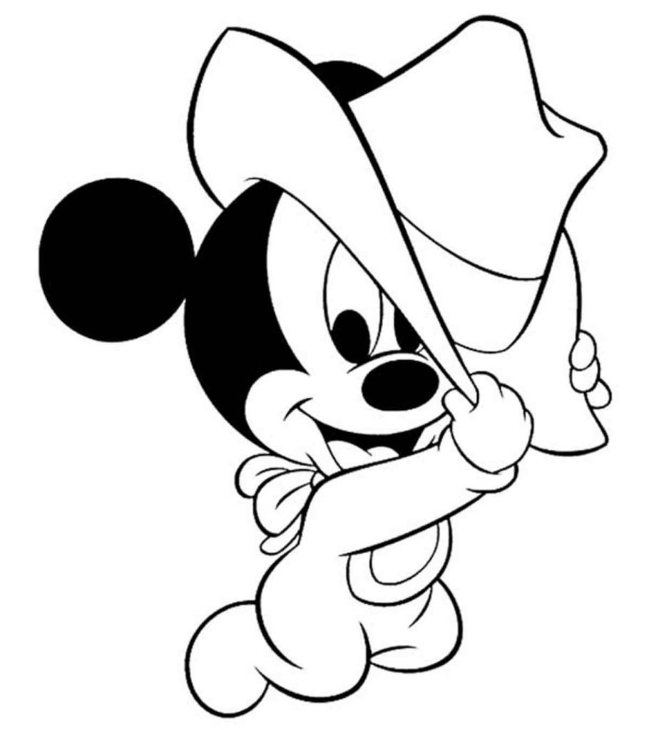 Mickey Mouse Disney Cartoon Art Colour Pencil Drawing High - Etsy