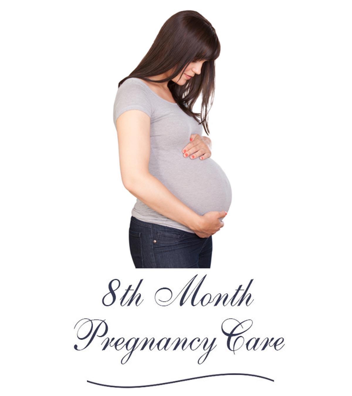 A 8th month pregnant lady