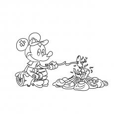 Top 75 Free Printable Mickey Mouse Coloring Pages Online