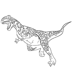 Megalosaurus coloring page for kids