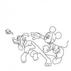 Top 75 Free Printable Mickey Mouse Coloring Pages Online