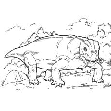 Lystrosaurus coloring pages