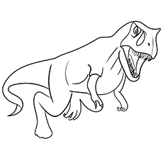 Theropod Dinosaur coloring pages