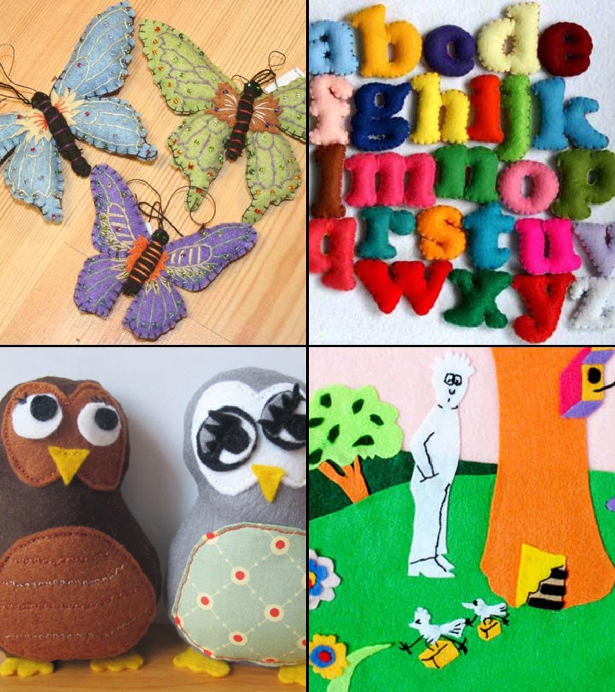 Top 10 Beautiful Felt Crafts Ideas For Kids Of All Ages