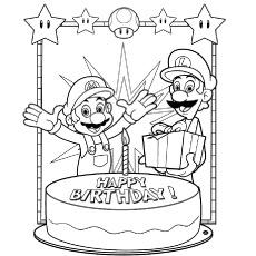 Happy Birthday Coloring Pages Free Printables