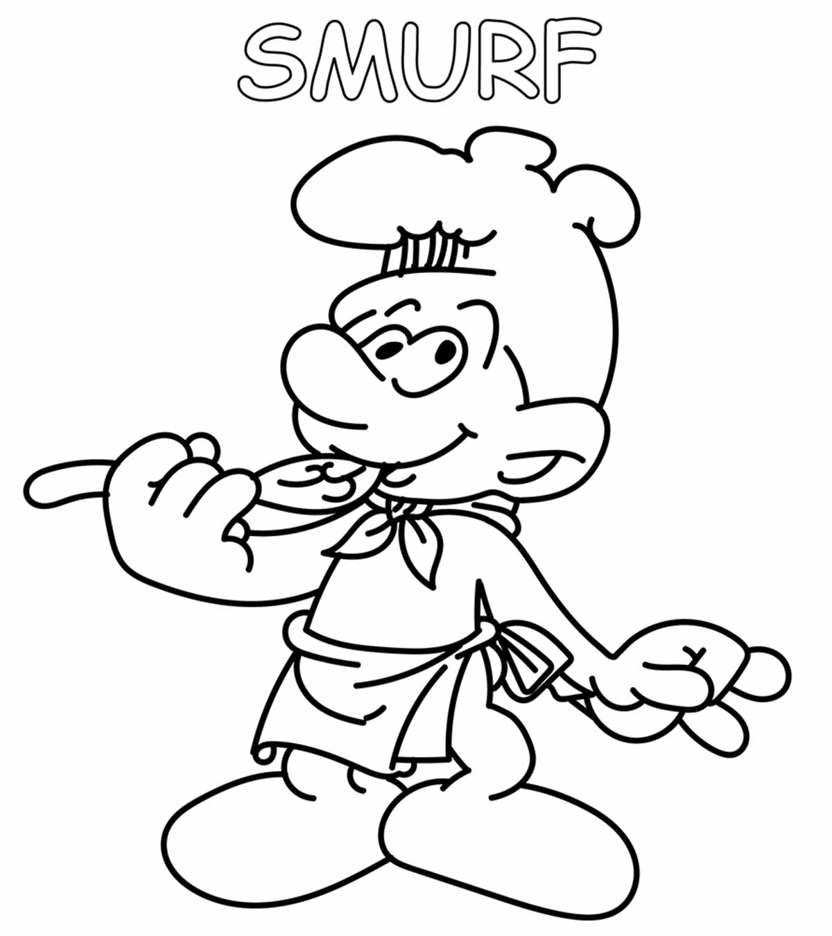 25 Funny Smurf Coloring Pages For Your Little Ones