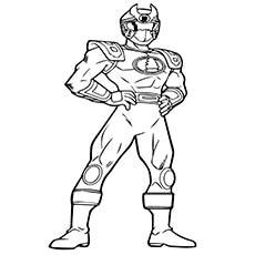 Top 35 Free Printable Power Rangers Coloring Pages Online