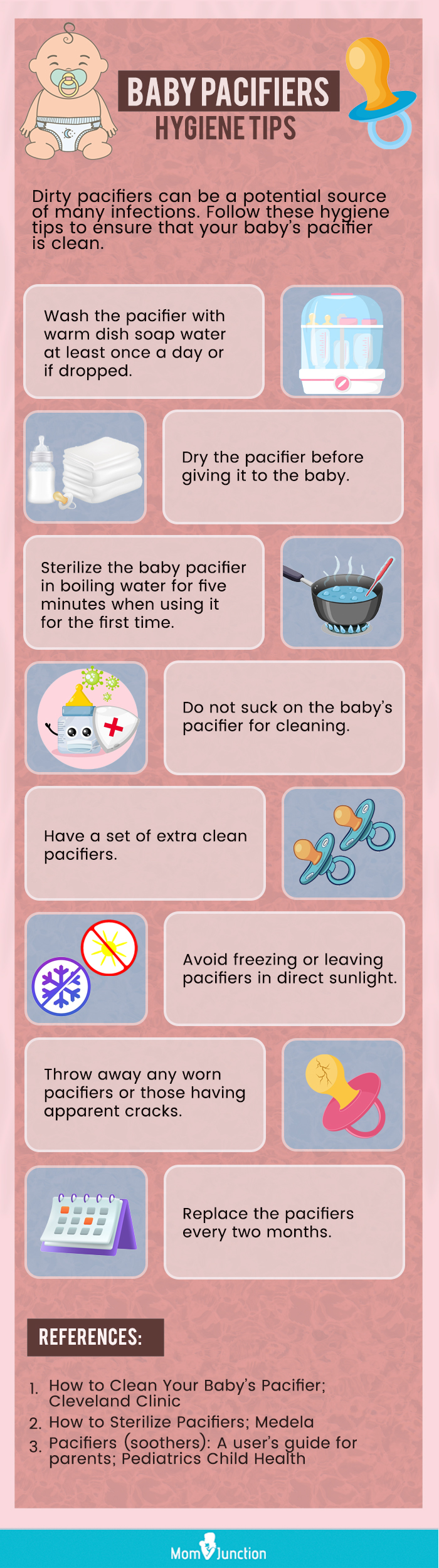 Baby Pacifiers Hygiene Tips