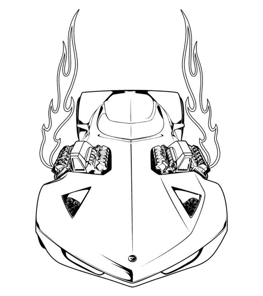 Top 25 Free Printable Hot Wheels Coloring Pages Online
