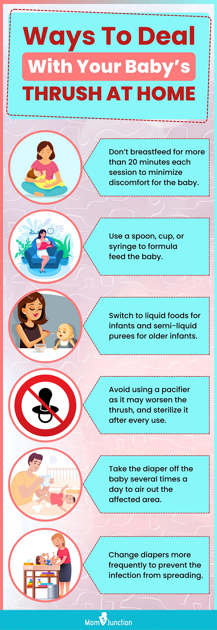 ways to deal with your baby’s thrush at home (infographic)