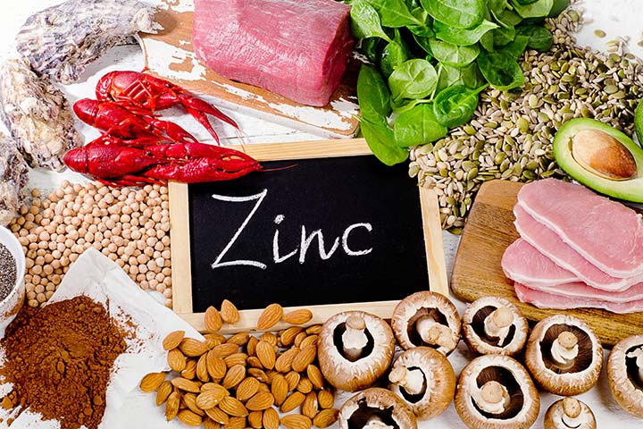 Zinc and minerals diet for teenager boy