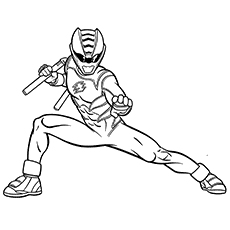 top 35 free printable power rangers coloring pages online