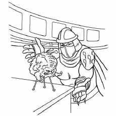 The Kraang Coloring Pages