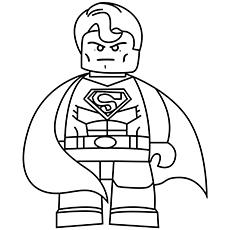 Top 30 Free Printable Superman Coloring Pages Online