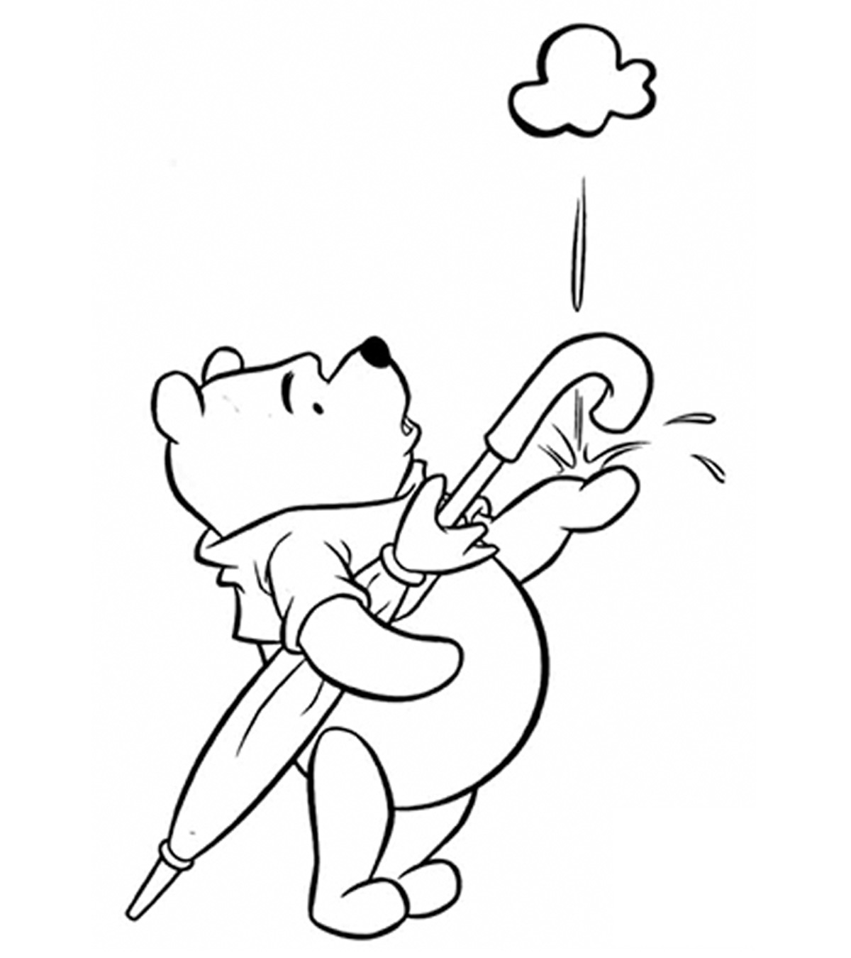 10 Cute Pooh Bear Coloring Pages For Your Little Ones