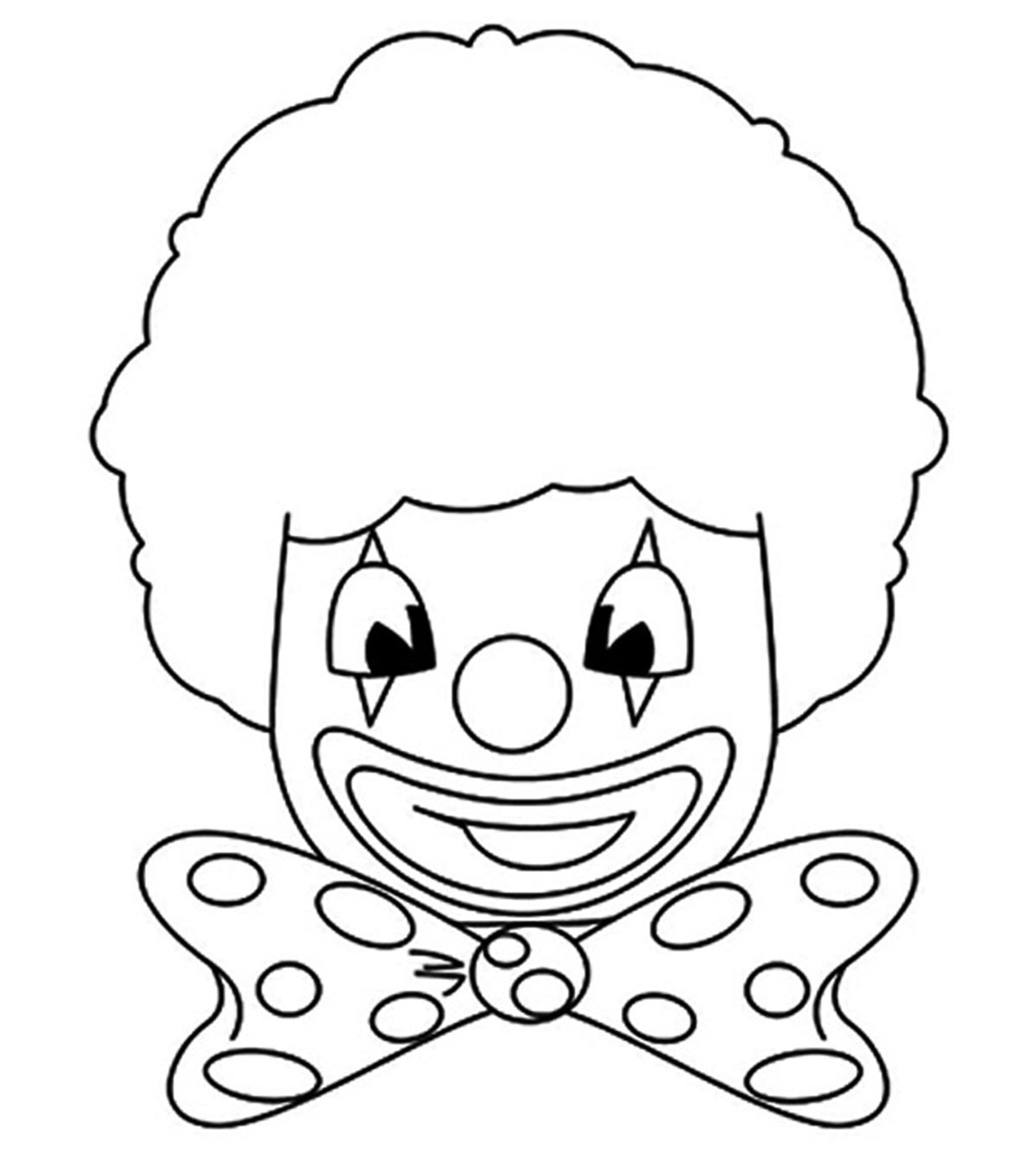10 Funny Clown Coloring Pages For Your Little Ones_image