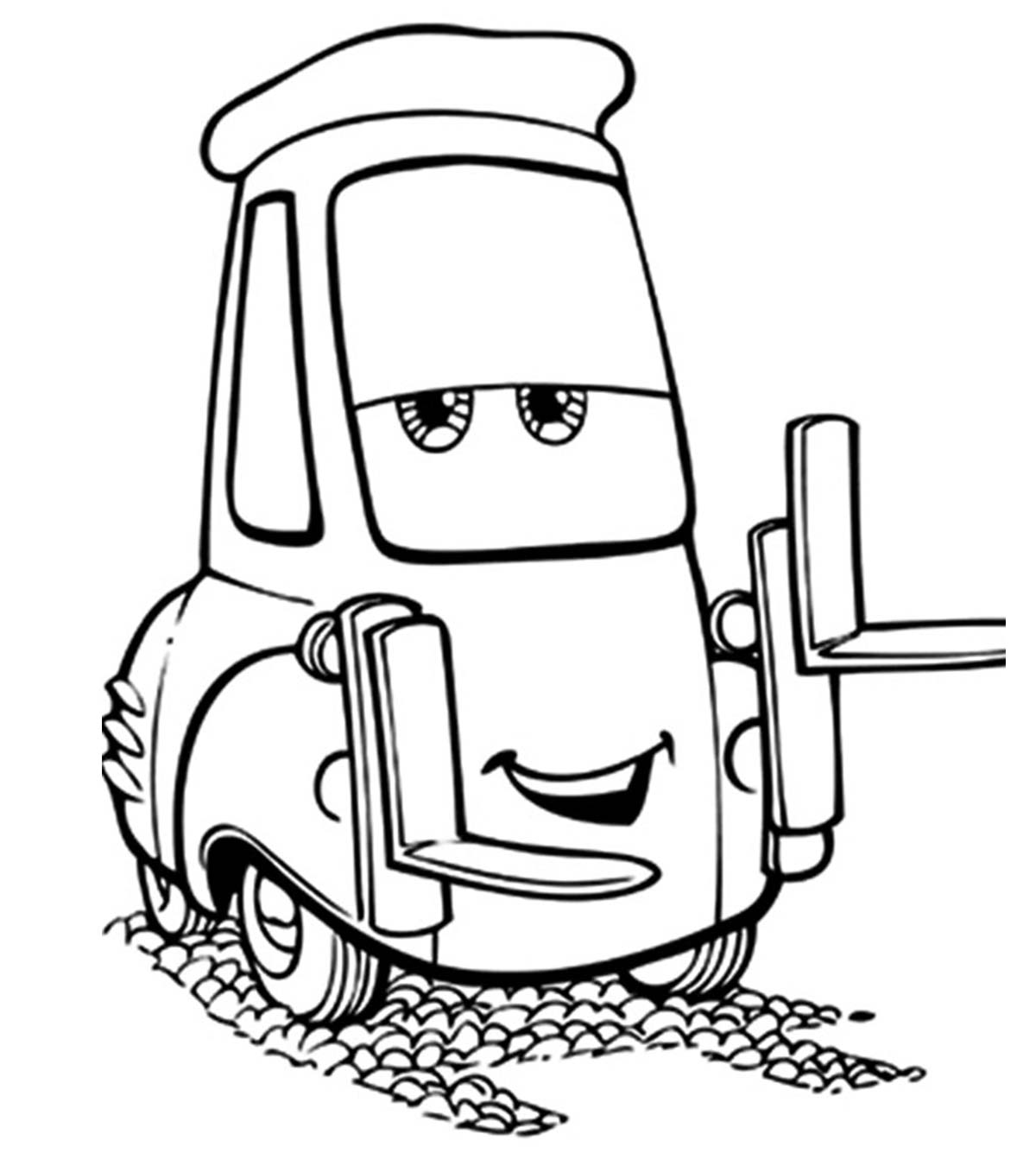 10 Funny Disney Cars Coloring Pages For Your Little Ones_image