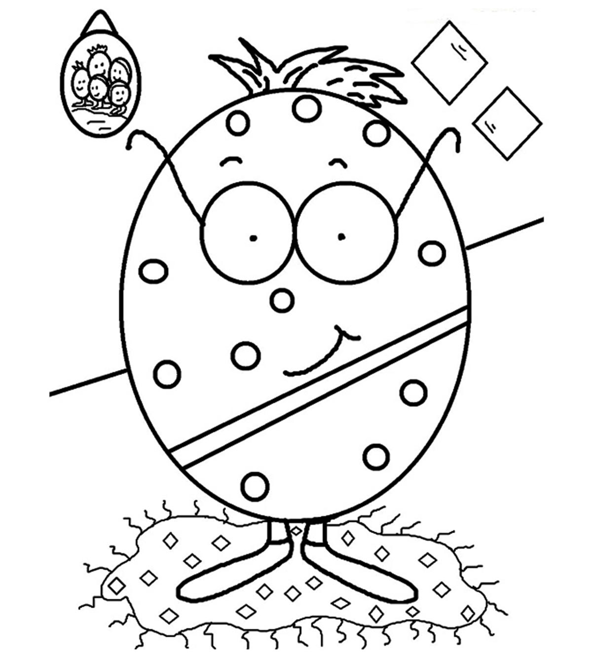 10 Lovely Egg Coloring Pages For Toddlers_image