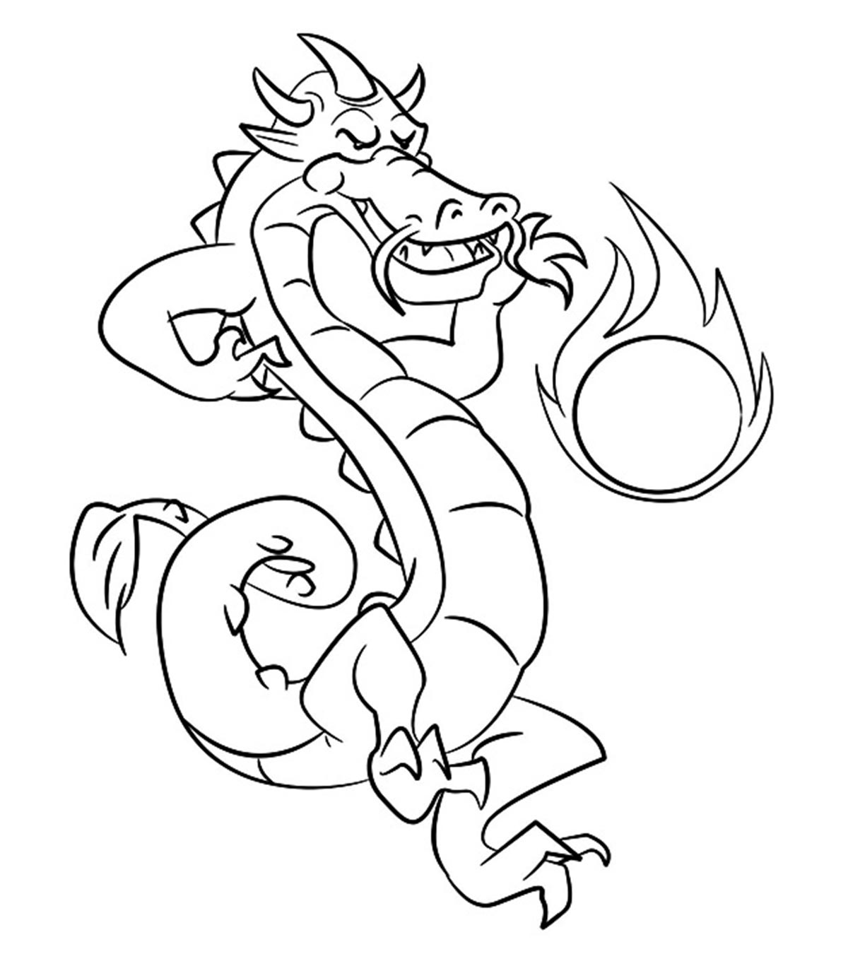 10 Powerful Chinese Dragon Coloring Pages Your Toddler Will Love_image