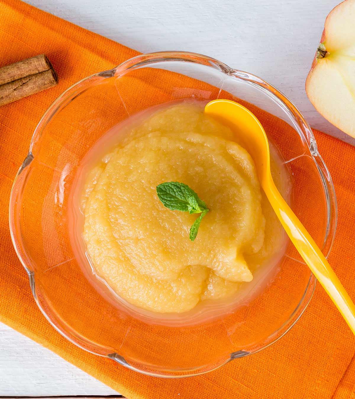 Fruit Purees Recipes For Babies